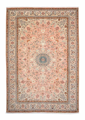 Persisk matta - Tabriz - Royal - 300 x 203 cm - rosa