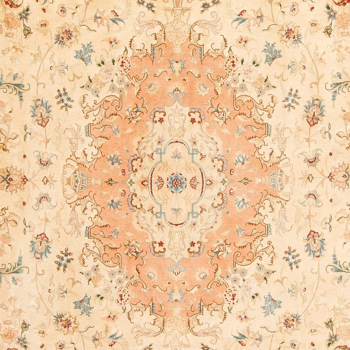 Persisk matta - Tabriz - Royal - 303 x 200 cm - beige