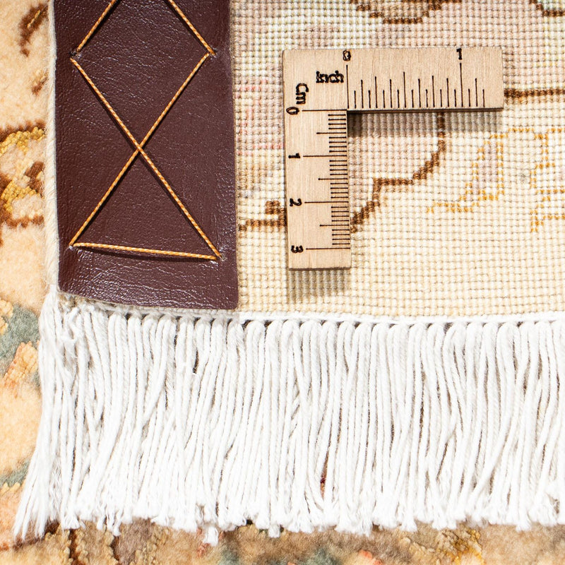 Persisk matta - Tabriz - Royal - 200 x 149 cm - ljusbrun