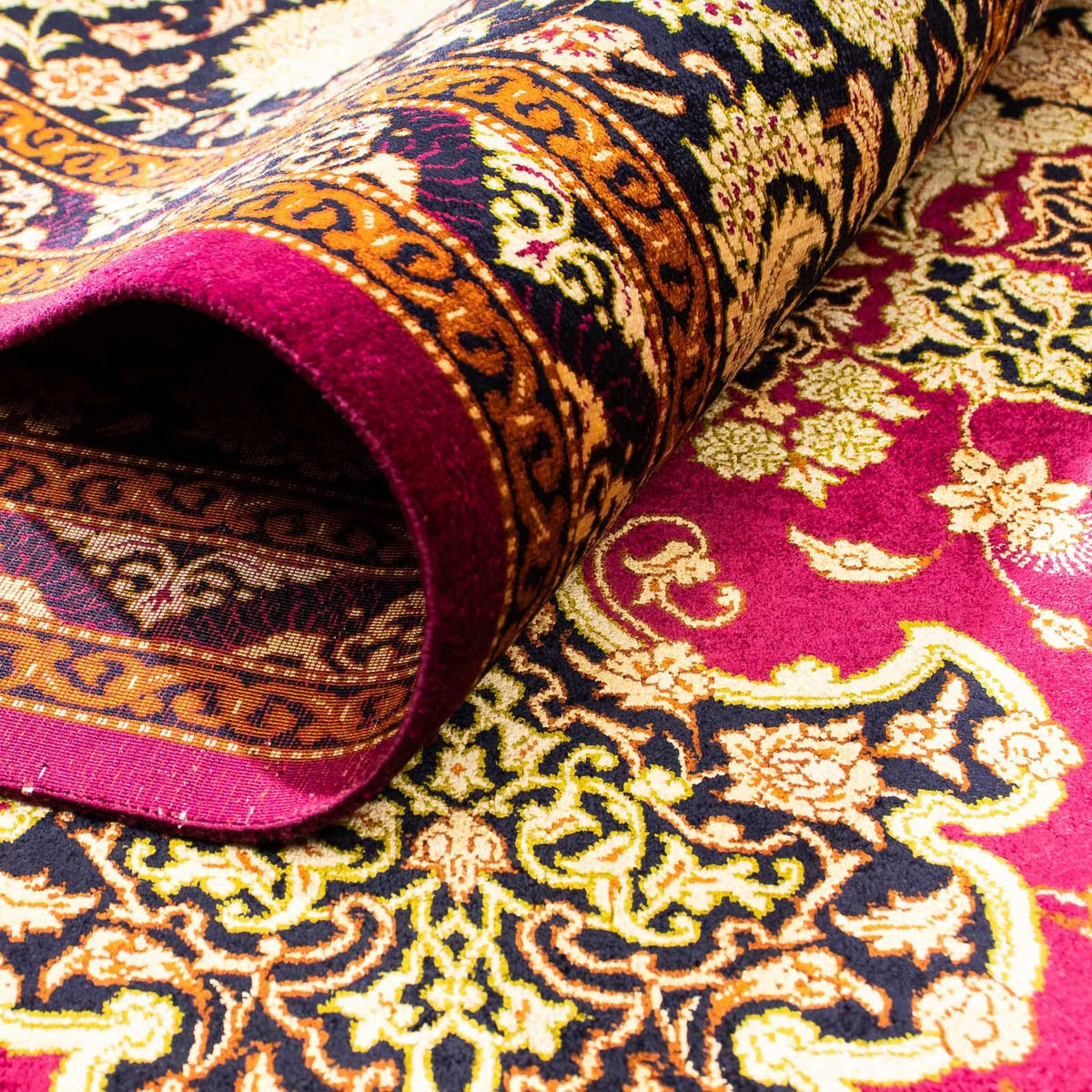 Persisk matta - Ghom - 300 x 200 cm - röd