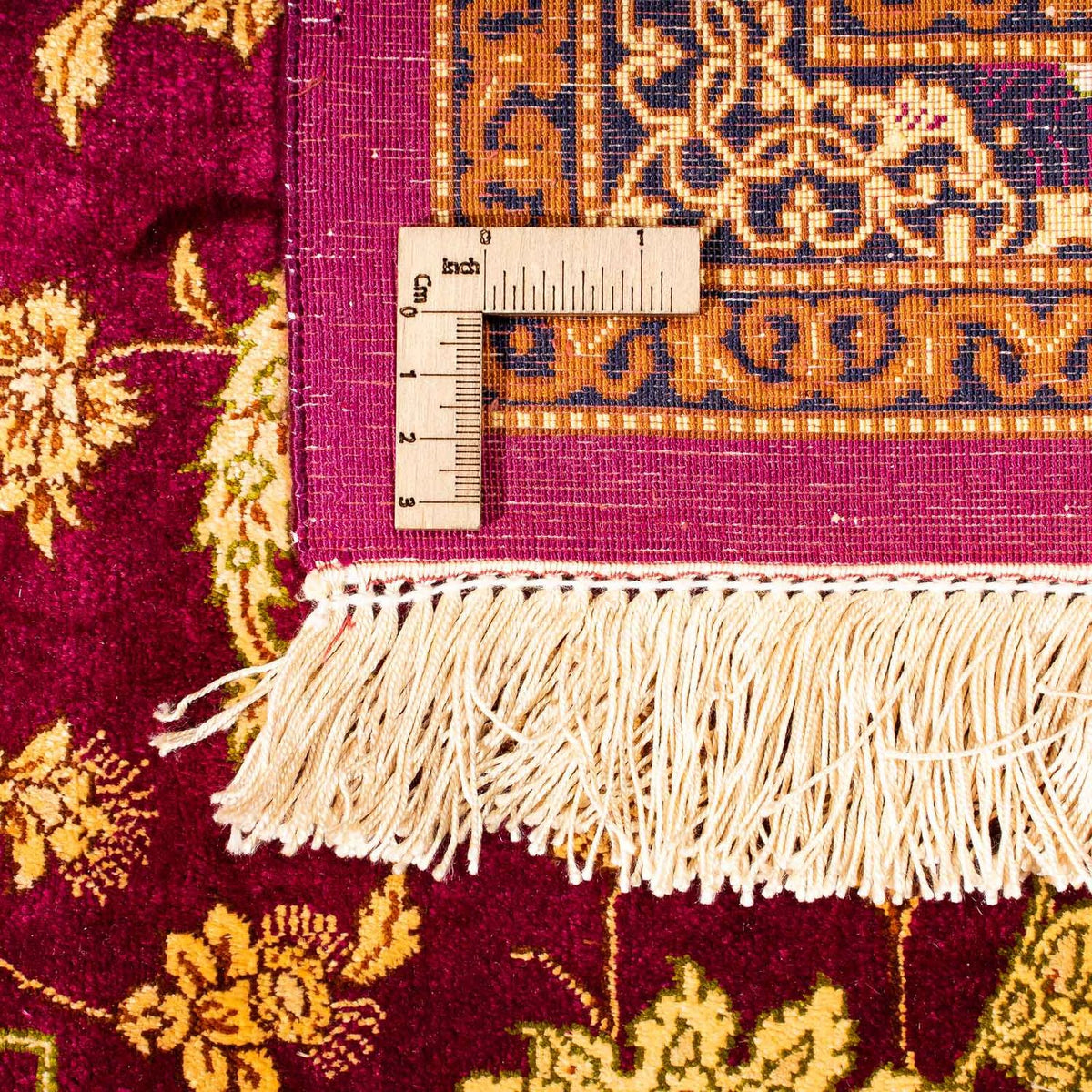 Persisk matta - Ghom - 300 x 200 cm - röd