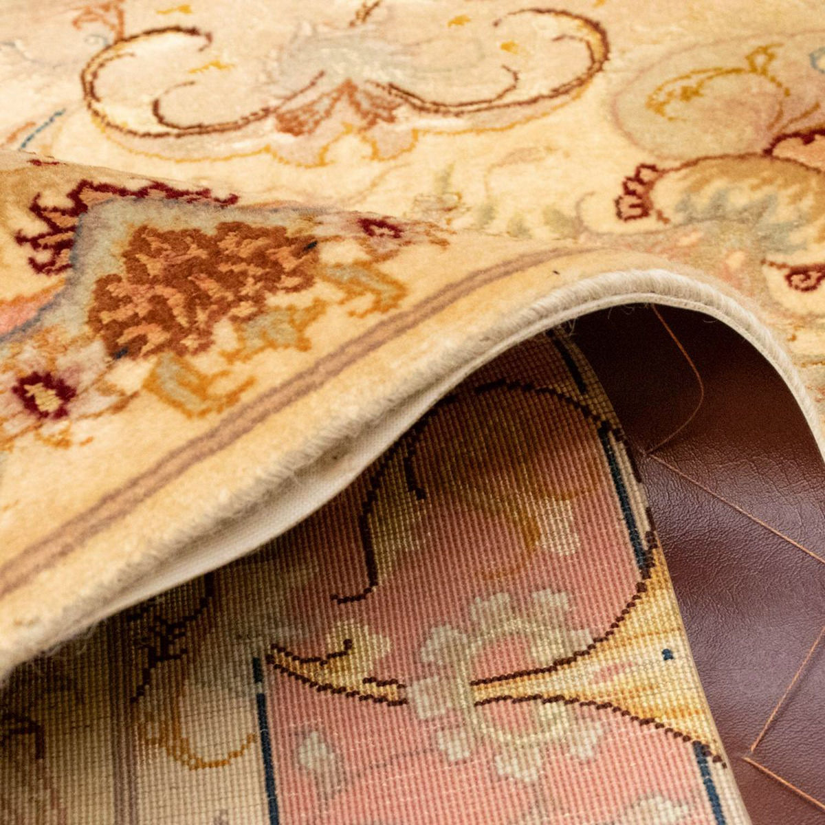 Persisk matta - Tabriz - Royal - 154 x 100 cm - beige