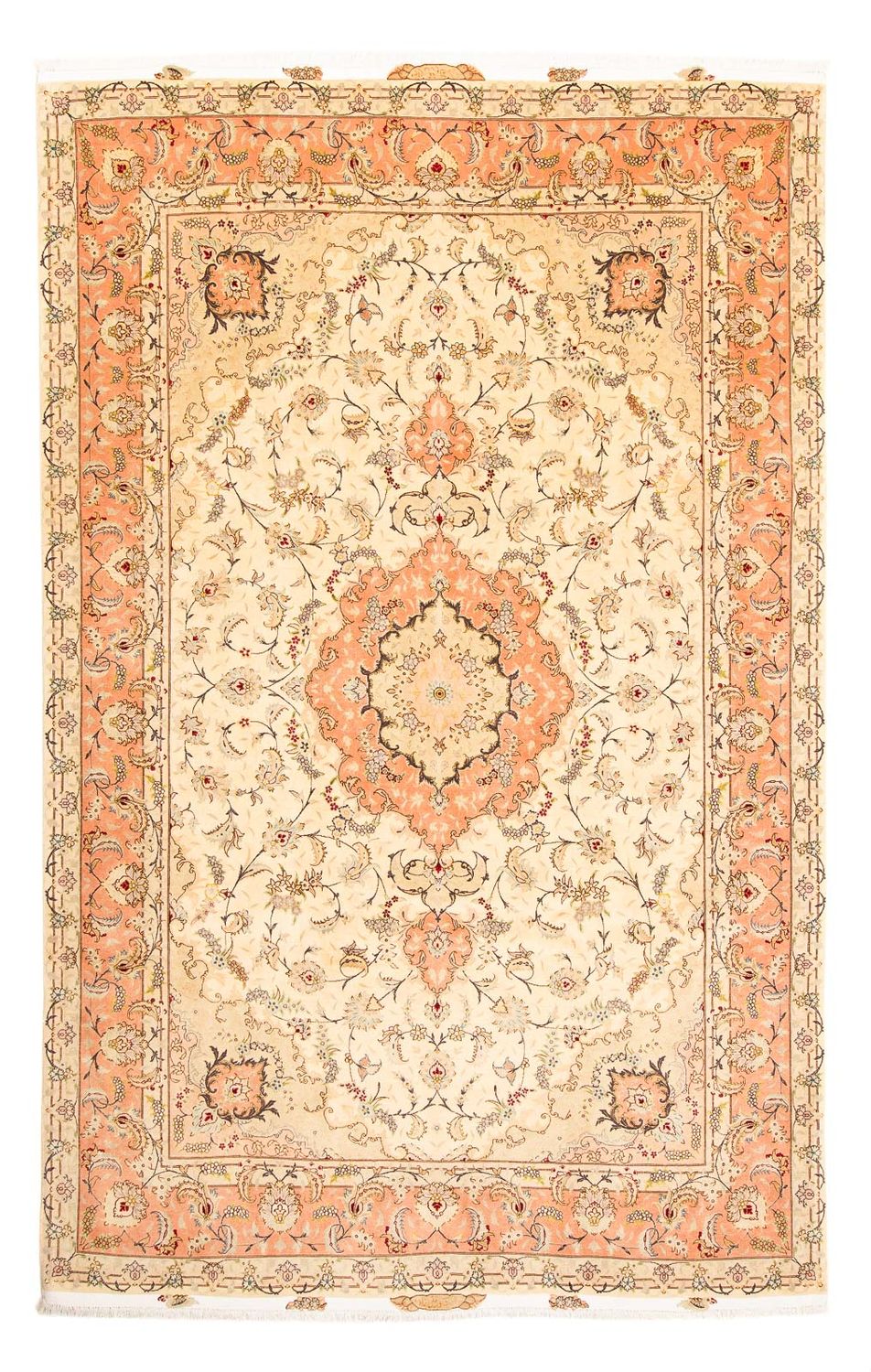 Persisk matta - Tabriz - Royal - 302 x 196 cm - beige