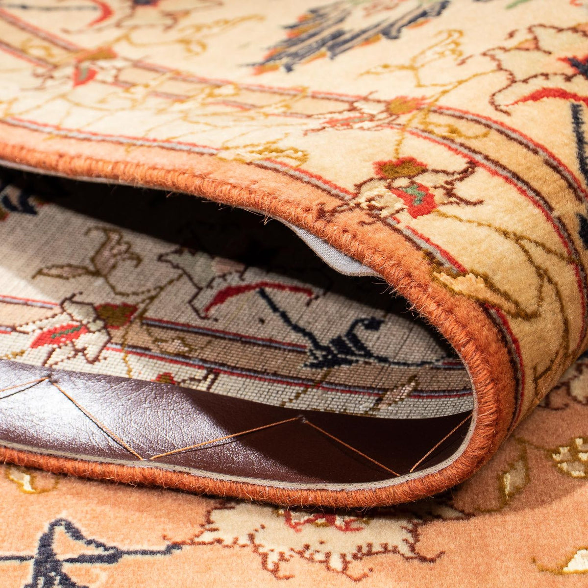 Persisk matta - Tabriz - Royal - 193 x 156 cm - rost