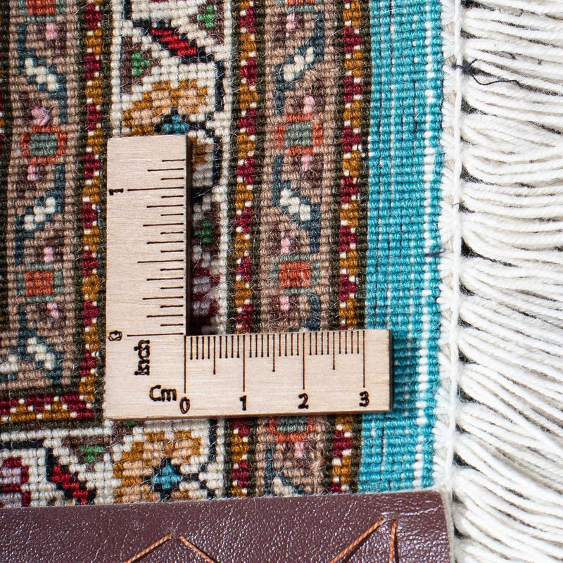 Persisk matta - Tabriz - 202 x 150 cm - turkos