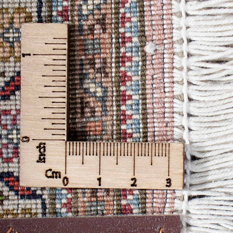 Persisk matta - Tabriz - 204 x 151 cm - ljusbrun