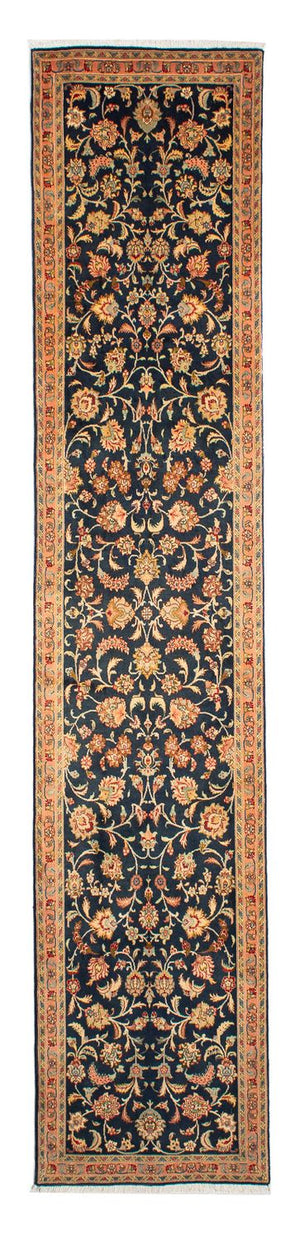 Runner Persisk matta - Tabriz - Royal - 300 x 66 cm - mörkblå