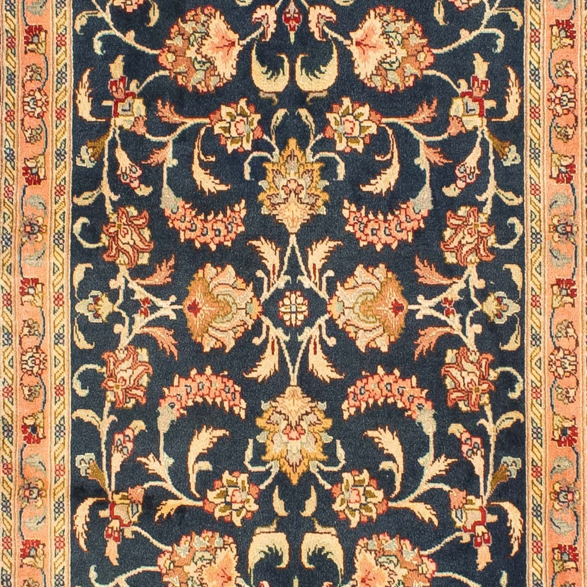 Runner Persisk matta - Tabriz - Royal - 300 x 66 cm - mörkblå