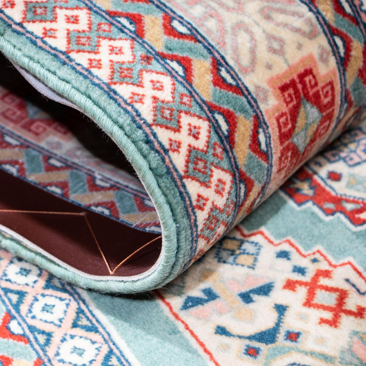 Runner Persisk matta - Tabriz - Royal - 187 x 70 cm - turkos