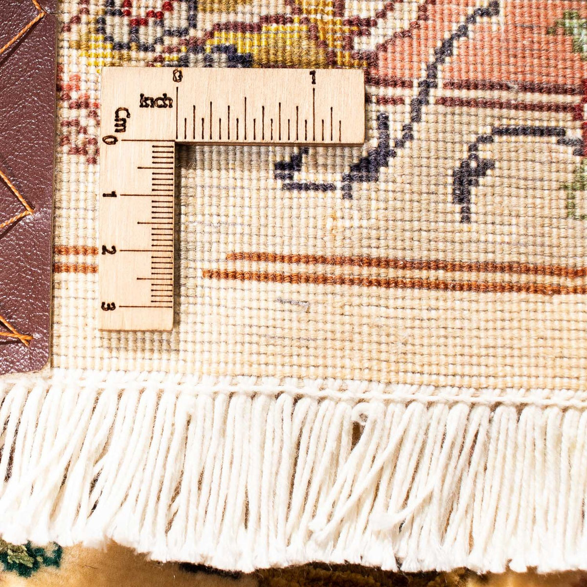 Runner Persisk matta - Tabriz - Royal - 314 x 87 cm - ljusbrun