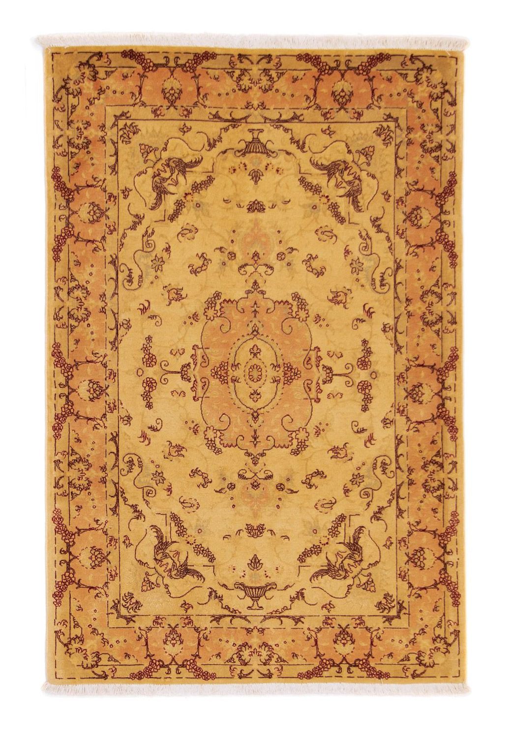 Persisk matta - Tabriz - Royal - 150 x 100 cm - beige