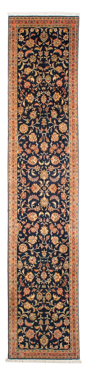 Runner Persisk matta - Tabriz - Royal - 292 x 66 cm - mörkblå