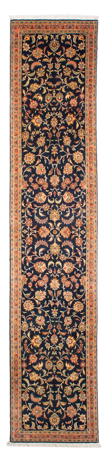 Runner Persisk matta - Tabriz - Royal - 292 x 66 cm - mörkblå
