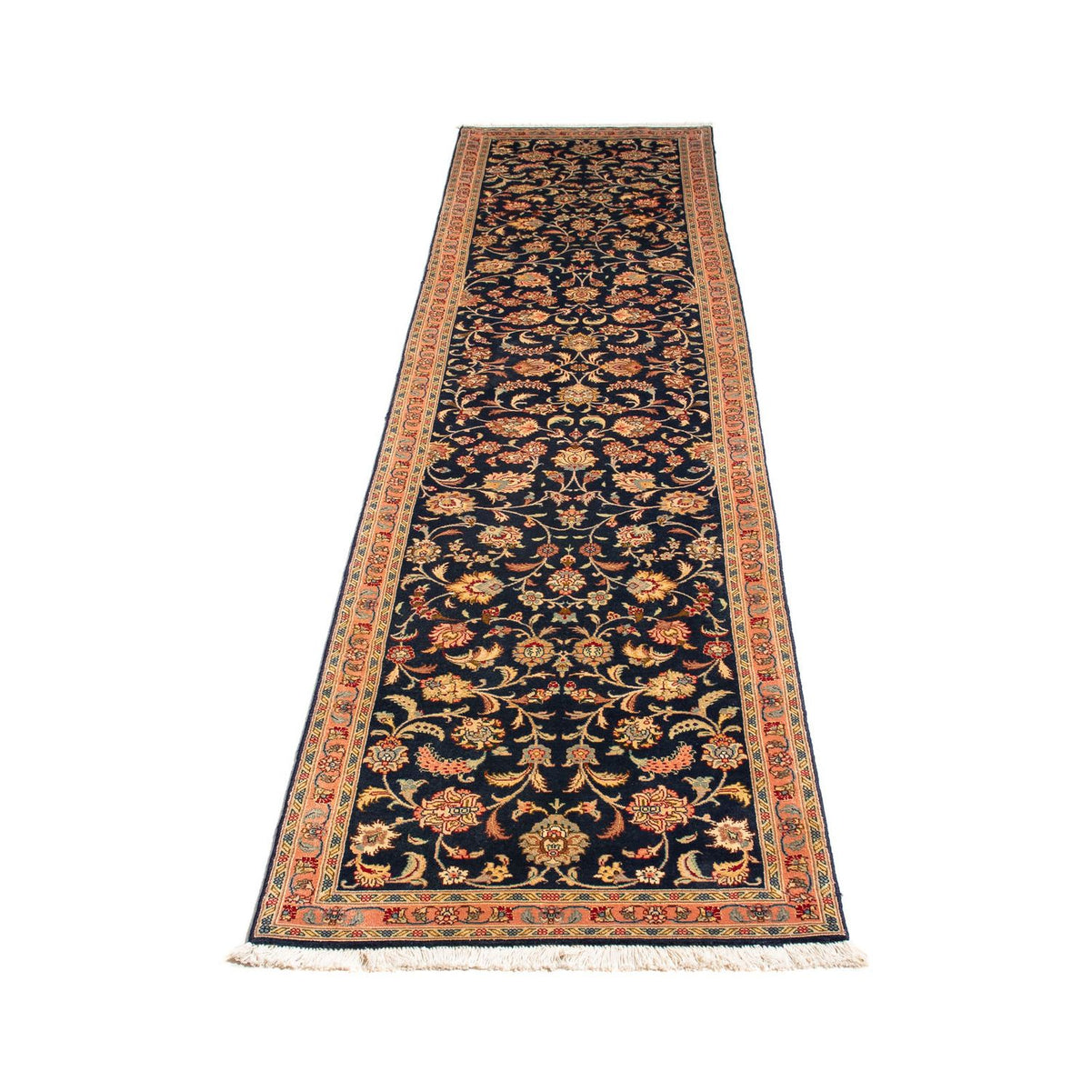 Runner Persisk matta - Tabriz - Royal - 292 x 66 cm - mörkblå