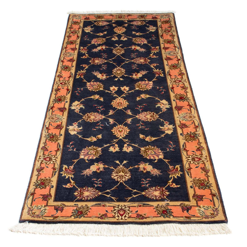 Runner Persisk matta - Tabriz - Royal - 198 x 75 cm - mörkblå