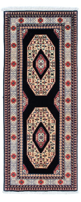 Runner Persisk matta - Tabriz - Royal - 188 x 74 cm - mörkblå