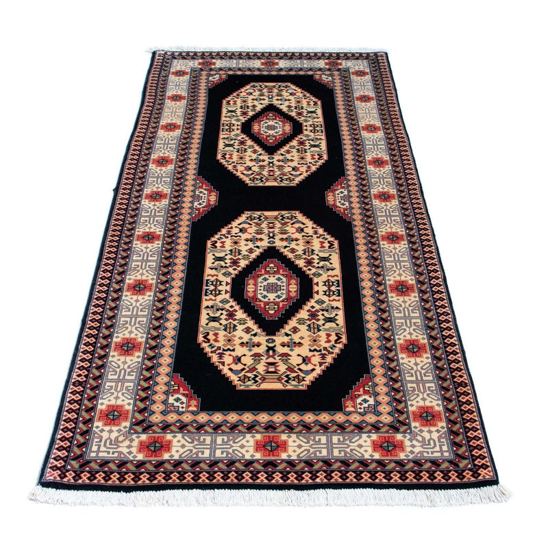Runner Persisk matta - Tabriz - Royal - 188 x 74 cm - mörkblå