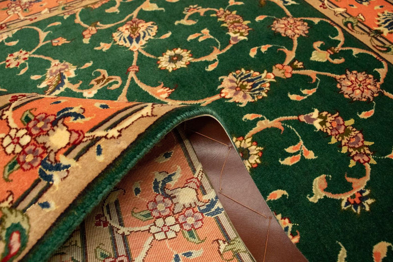 Persisk matta - Tabriz - Royal - 148 x 100 cm - grön