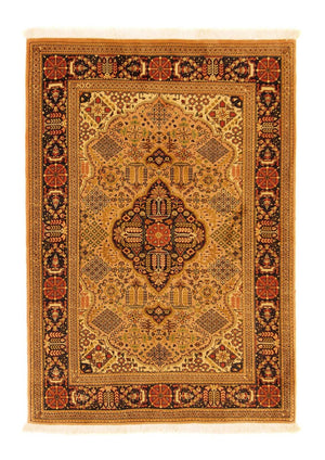 Persisk matta - Tabriz - Royal - 142 x 98 cm - guld