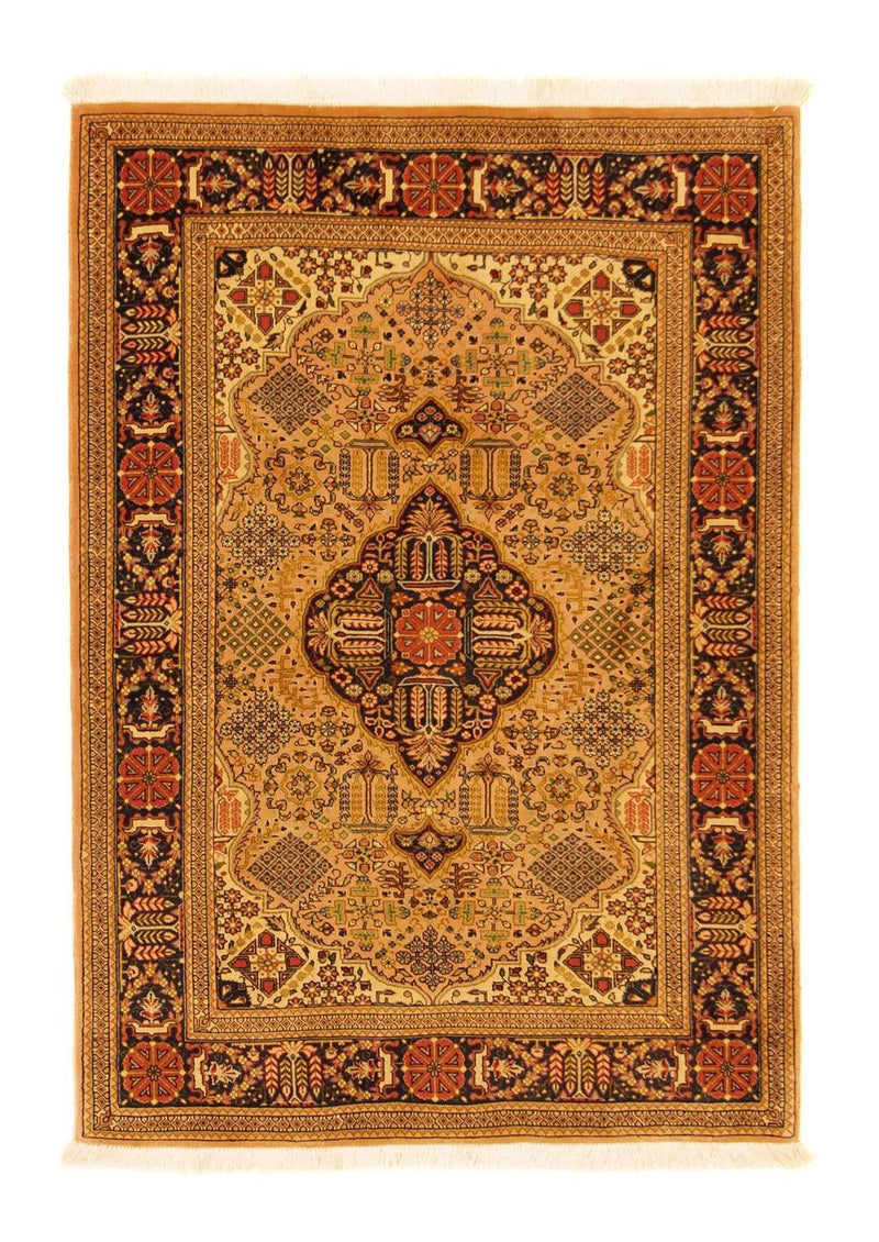 Persisk matta - Tabriz - Royal - 142 x 98 cm - guld