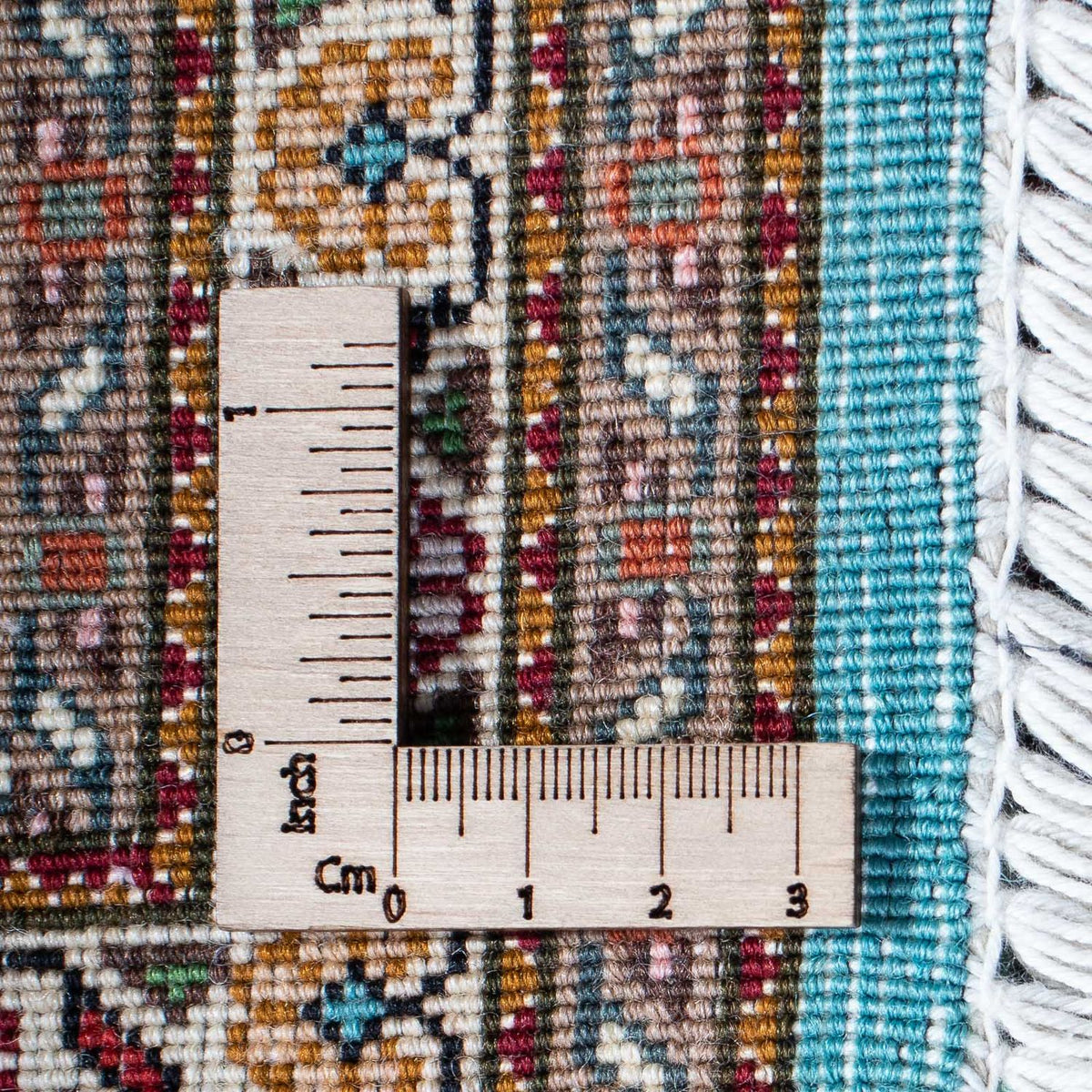 Persisk matta - Tabriz - 204 x 151 cm - blå