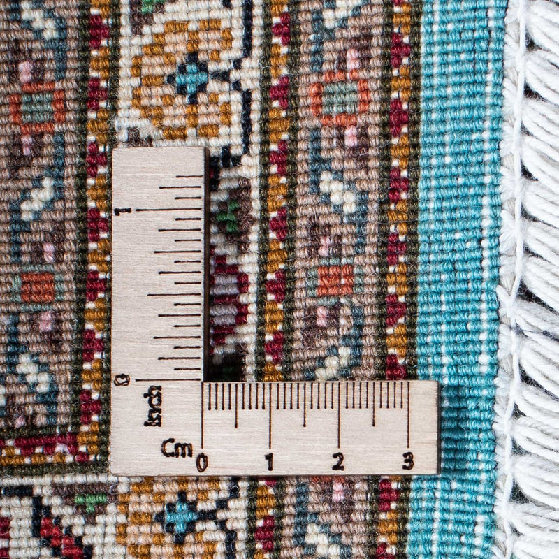 Persisk matta - Tabriz - 204 x 151 cm - blå