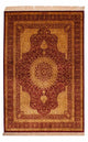 Qom silke Mattan 188x130cm - Persisk matta