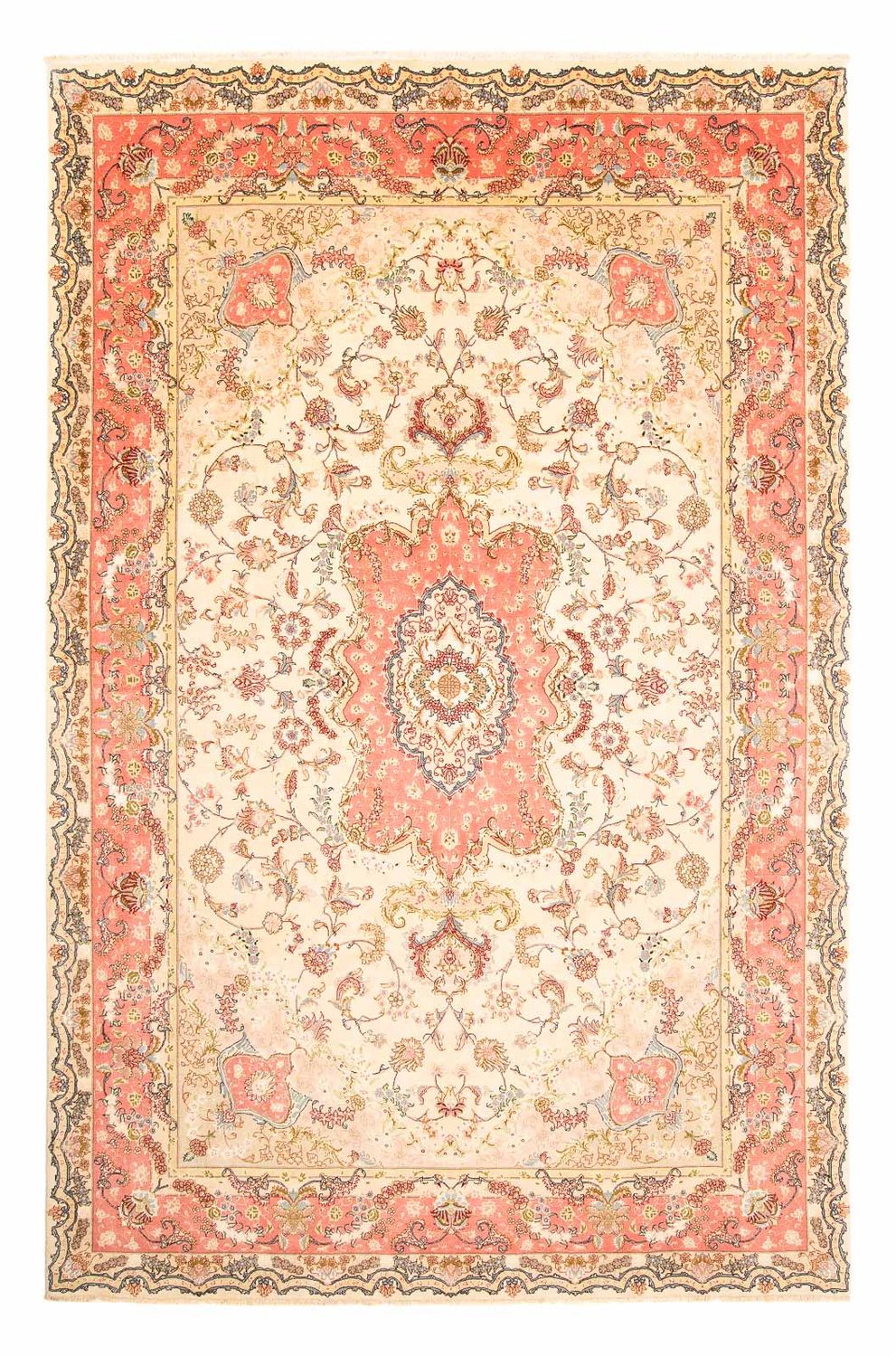 Persisk matta - Tabriz - Royal - 304 x 200 cm - beige