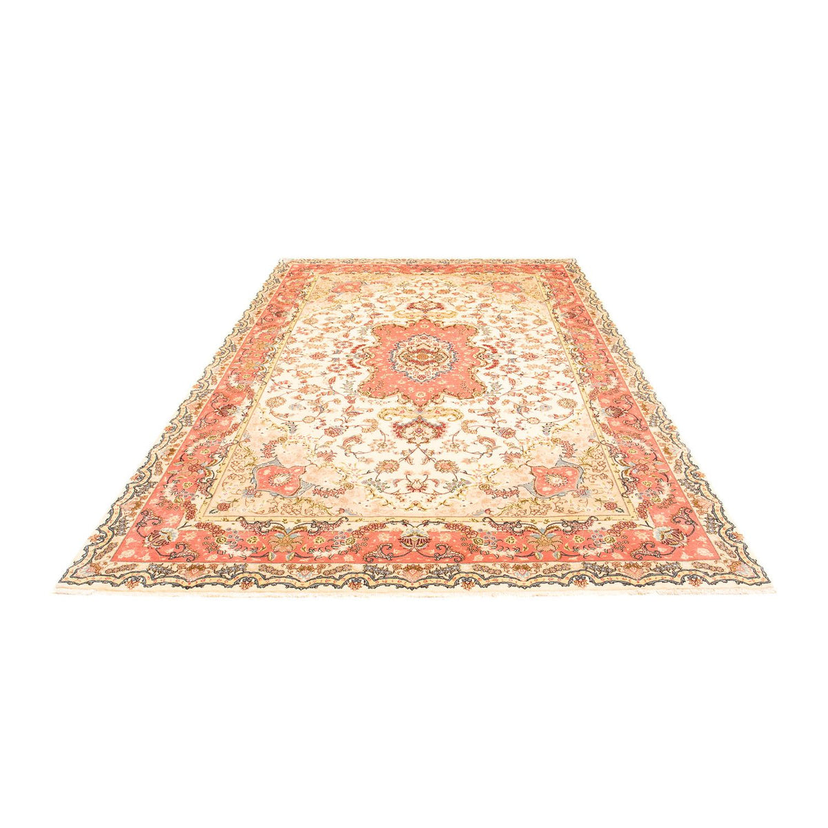 Persisk matta - Tabriz - Royal - 304 x 200 cm - beige