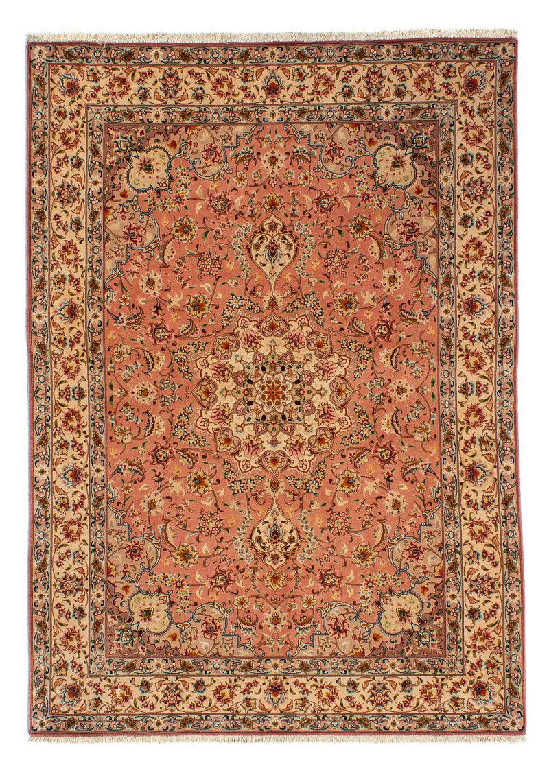Persisk matta - Tabriz - Royal - 212 x 148 cm - rost