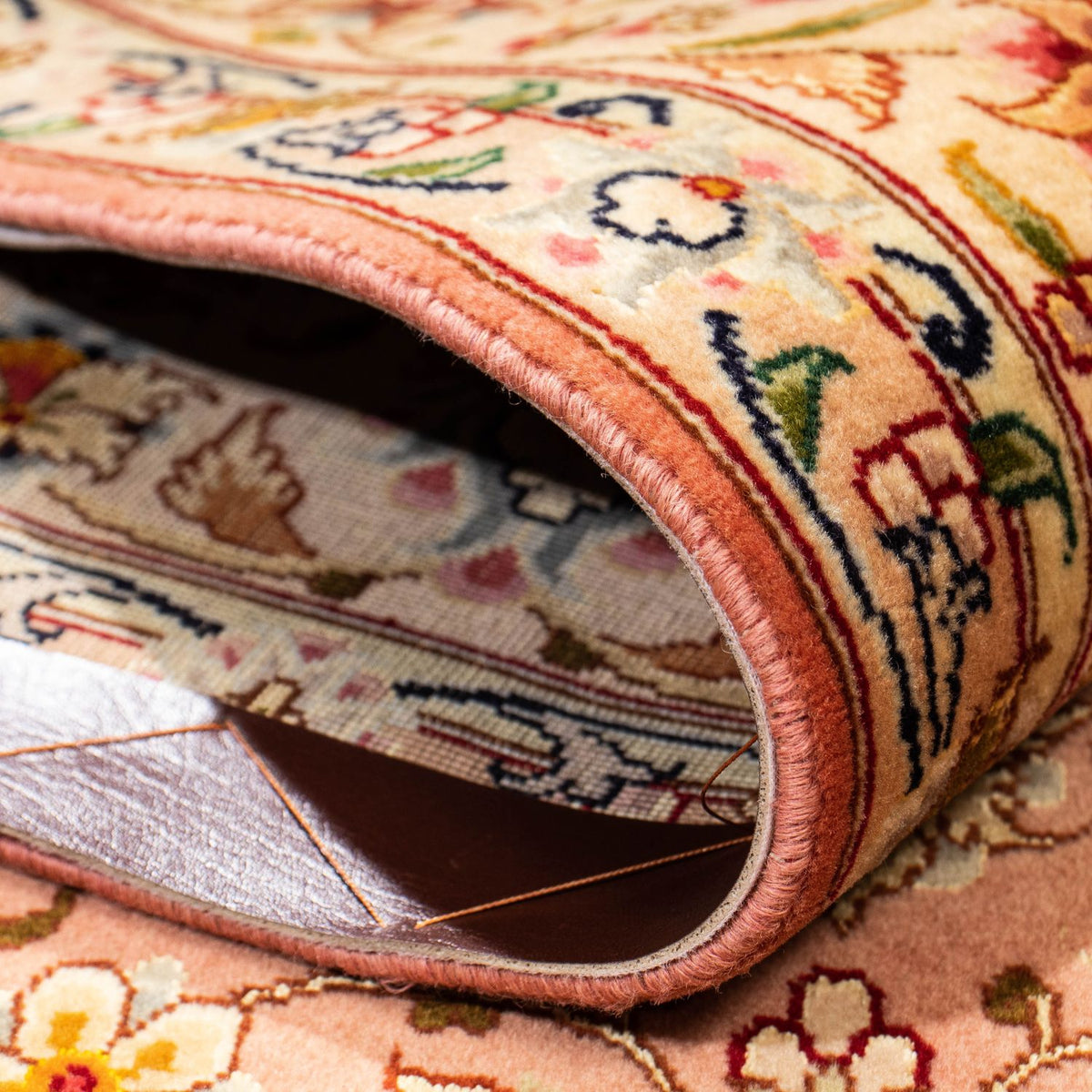 Persisk matta - Tabriz - Royal - 212 x 148 cm - rost