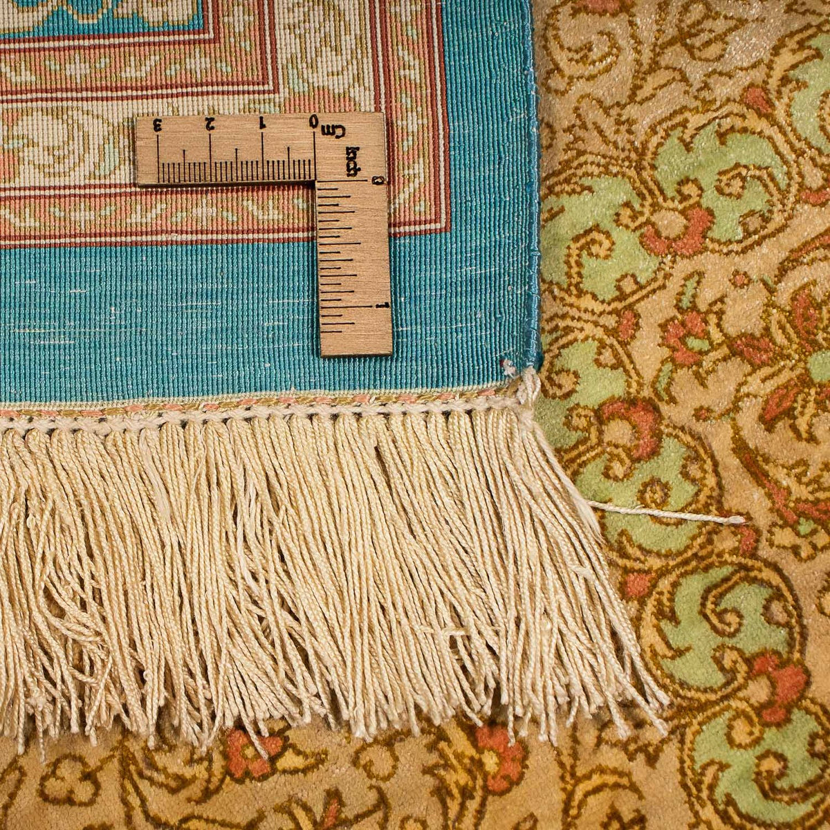 Silk Carpet - Ghom Silk - Premium - 188 x 130 cm - beige