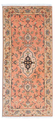 Runner Persisk matta - Tabriz - Royal - 165 x 74 cm - ljusröd