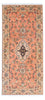 Runner Persisk matta - Tabriz - Royal - 165 x 74 cm - ljusröd
