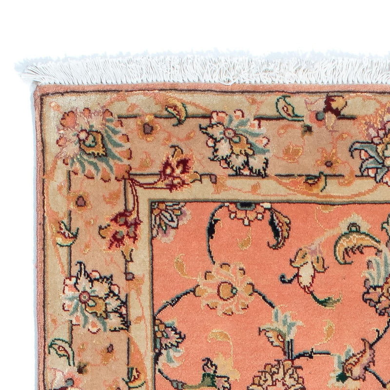 Runner Persisk matta - Tabriz - Royal - 165 x 74 cm - ljusröd