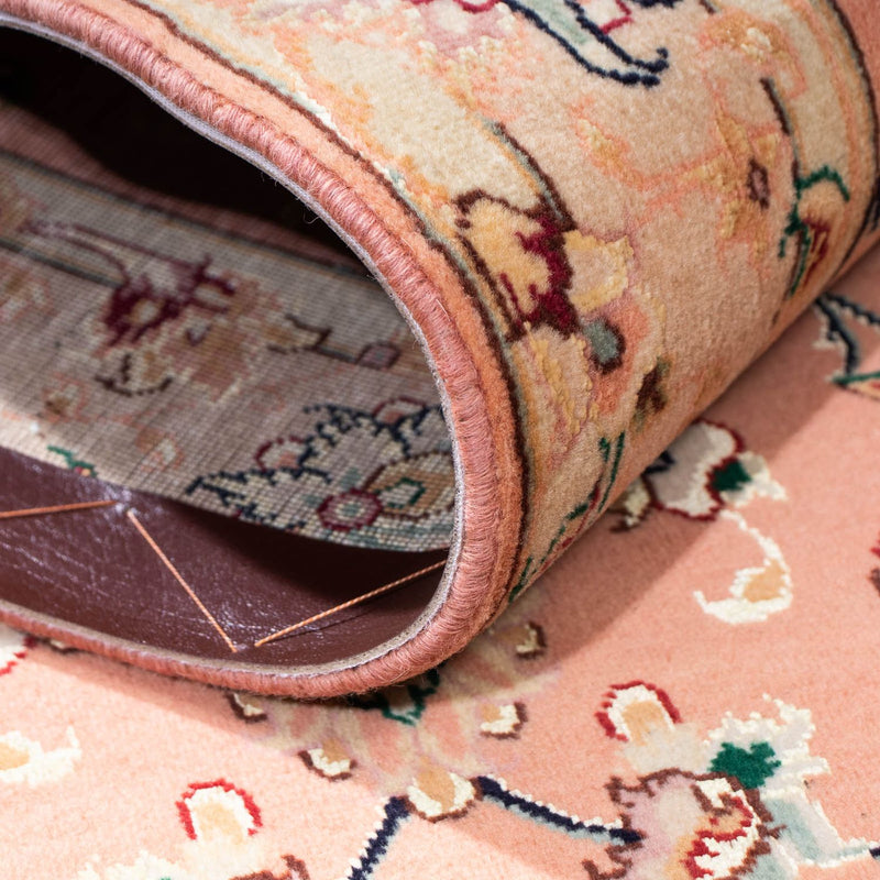 Runner Persisk matta - Tabriz - Royal - 165 x 74 cm - ljusröd