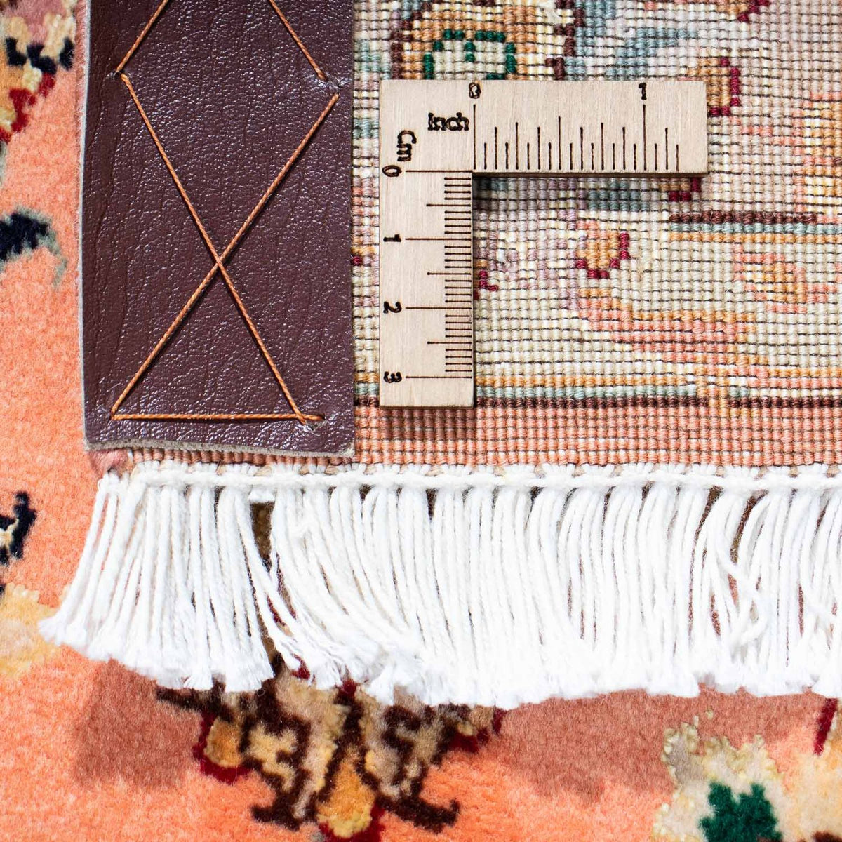 Runner Persisk matta - Tabriz - Royal - 165 x 74 cm - ljusröd