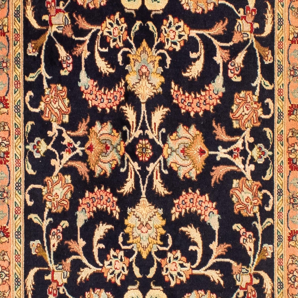 Runner Persisk matta - Tabriz - Royal - 295 x 65 cm - mörkblå