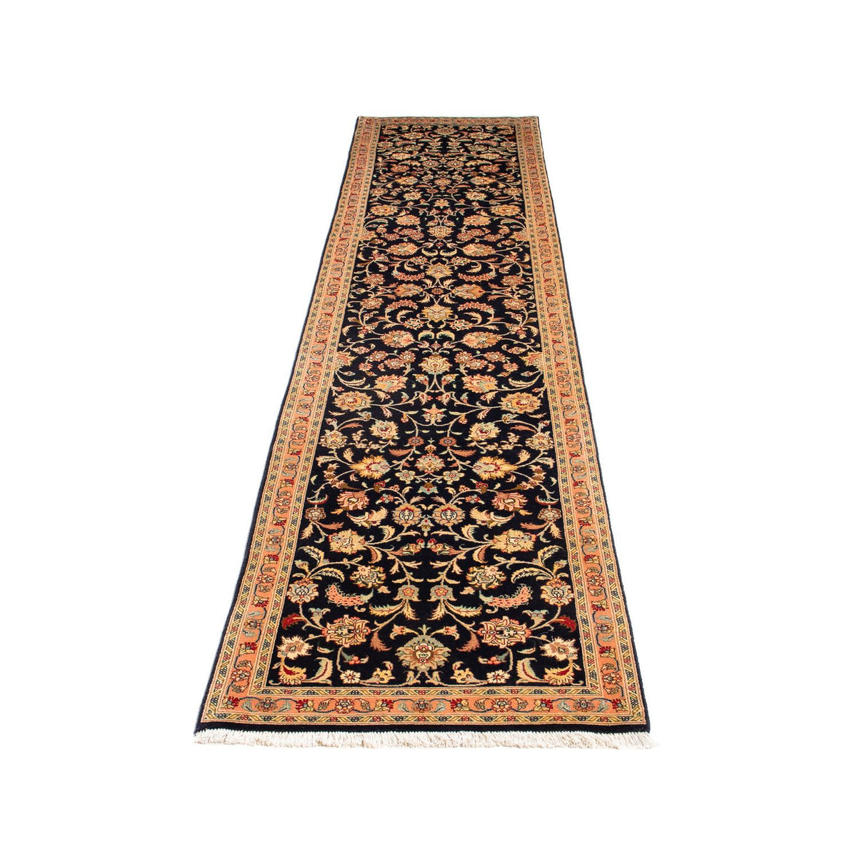 Runner Persisk matta - Tabriz - Royal - 295 x 65 cm - mörkblå