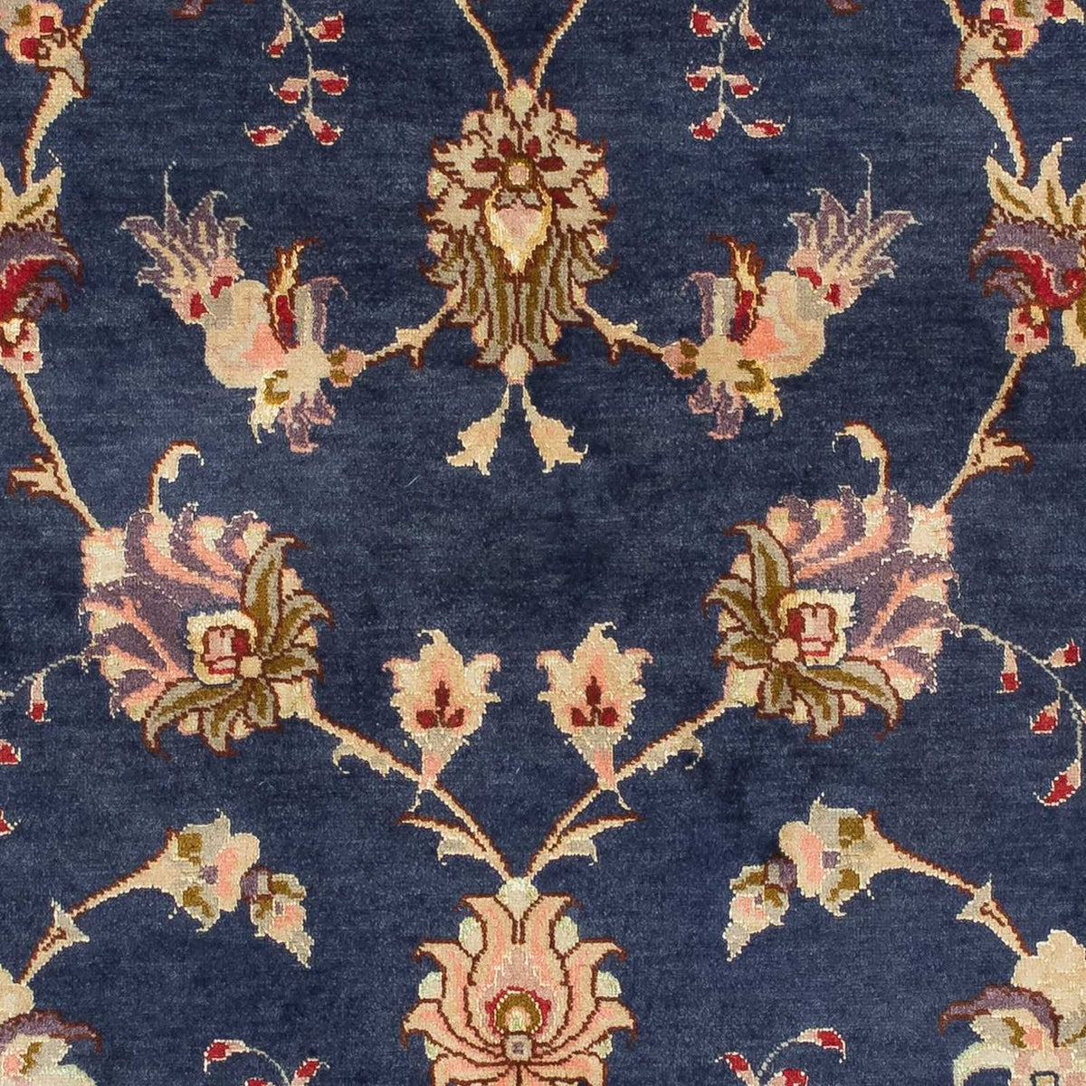 Runner Persisk matta - Tabriz - Royal - 198 x 76 cm - mörkblå