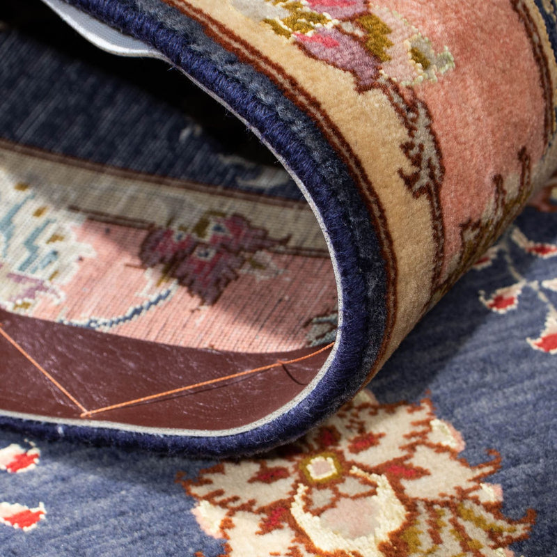 Runner Persisk matta - Tabriz - Royal - 198 x 76 cm - mörkblå