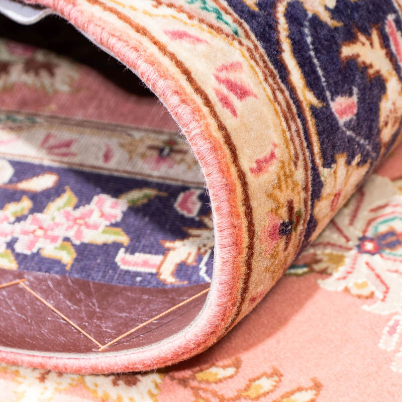 Runner Persisk matta - Tabriz - Royal - 198 x 80 cm - ljusröd