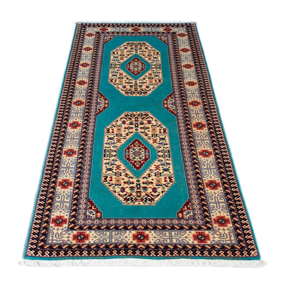 Runner Persisk matta - Tabriz - Royal - 190 x 74 cm - blå