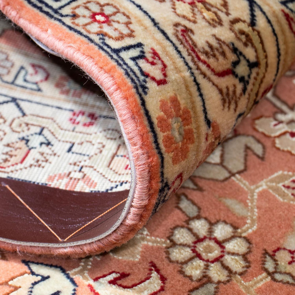 Runner Persisk matta - Tabriz - Royal - 215 x 82 cm - rost