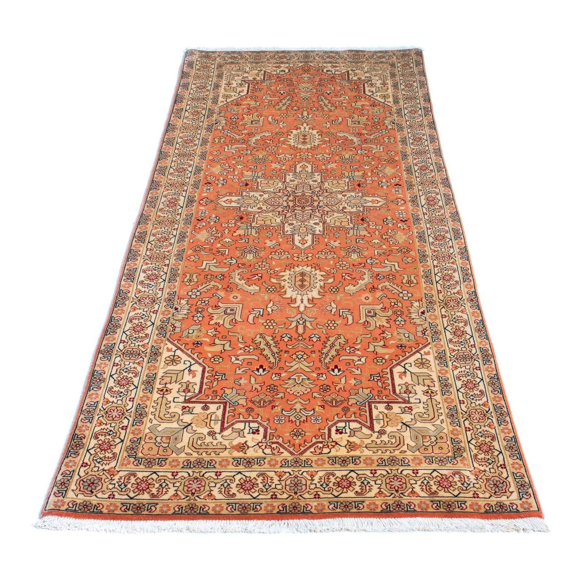 Runner Persisk matta - Tabriz - Royal - 215 x 82 cm - rost