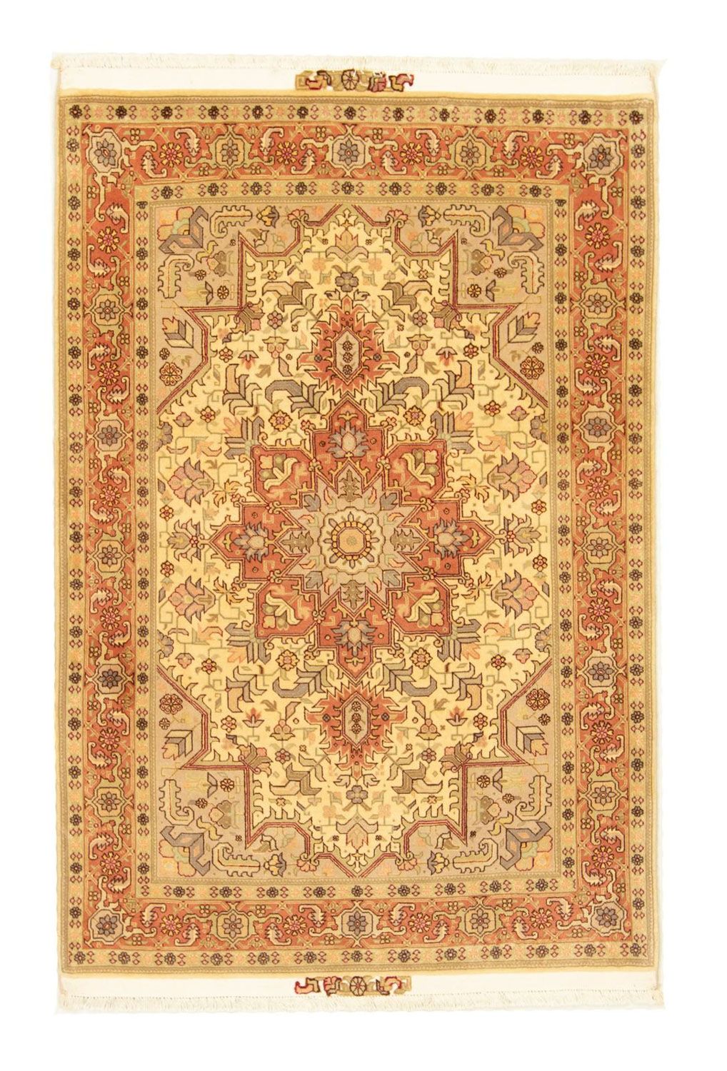 Persisk matta - Tabriz - Royal - 147 x 103 cm - beige