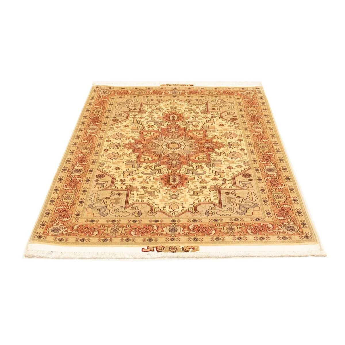 Persisk matta - Tabriz - Royal - 147 x 103 cm - beige