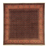 Persisk matta - Tabriz kvadrat  - 200 x 195 cm - mörkblå