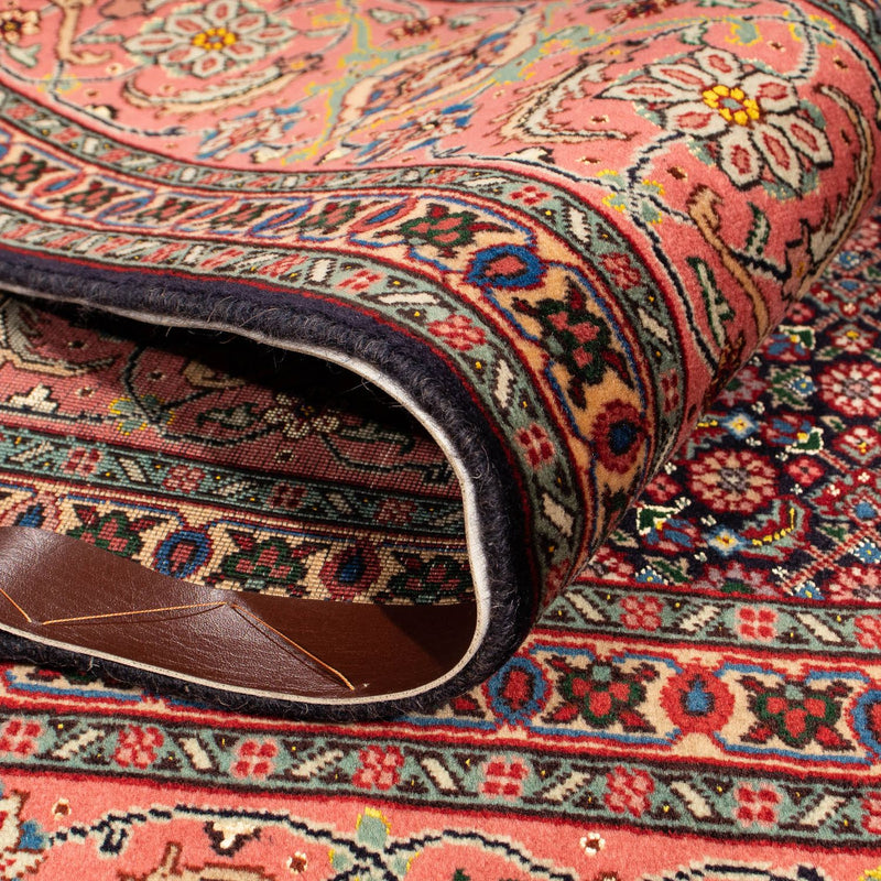 Persisk matta - Tabriz kvadrat  - 200 x 195 cm - mörkblå