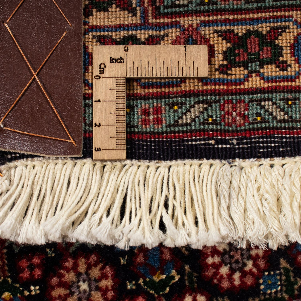 Persisk matta - Tabriz kvadrat  - 200 x 195 cm - mörkblå